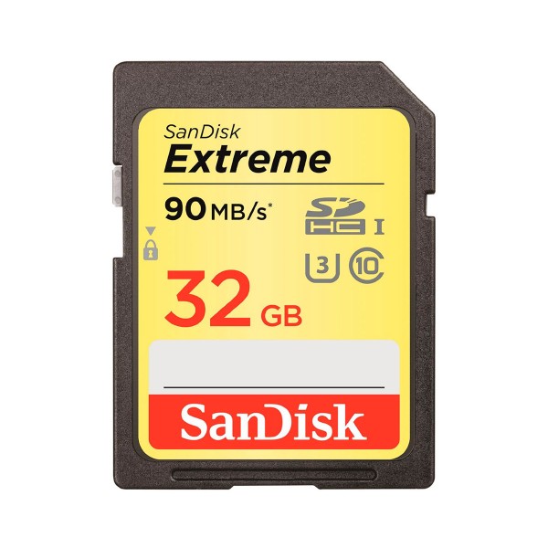 Sandisk extreme tarjeta de memoria sdhc uhs-i clase 10 de 32 gb