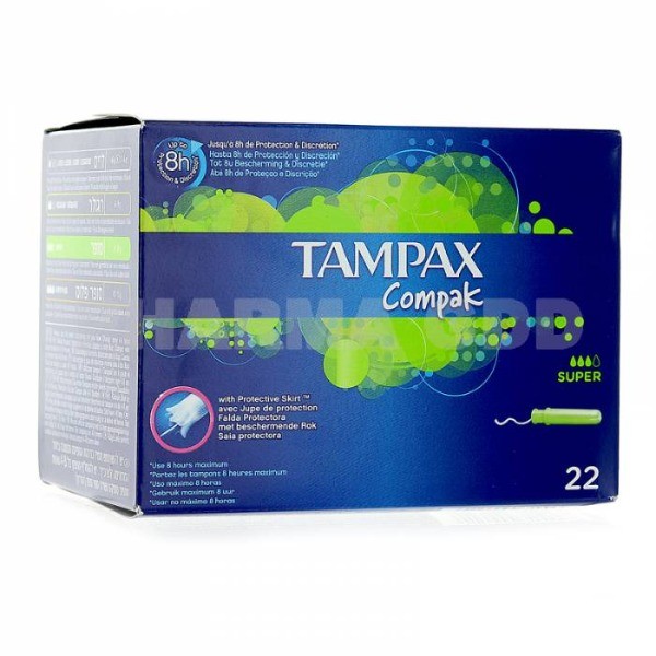 Tampax Compak  super  22 u