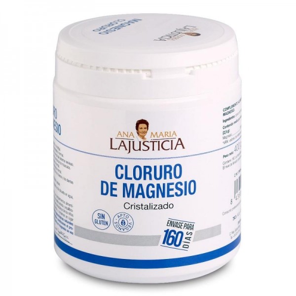Cloruro De Magnesio Cristalizado 400g Lajusticia