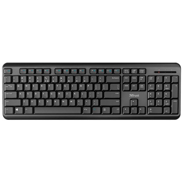 Trust tk-350 wireless keyboard / teclado completo inalámbrico