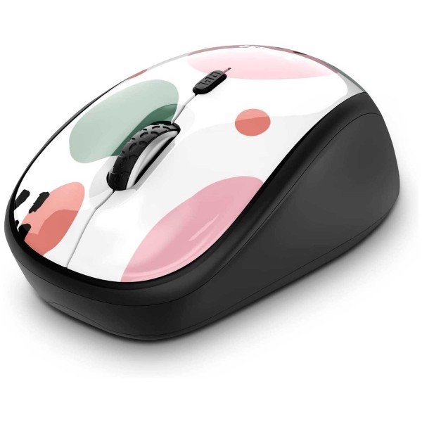 Trust yvi wireless mouse pink / ratón inalámbrico